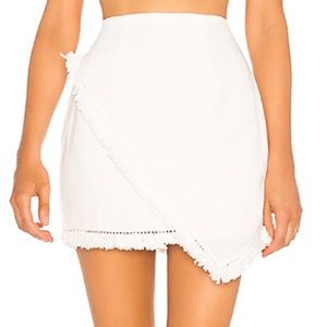 Savana Frayed Hem Skirt